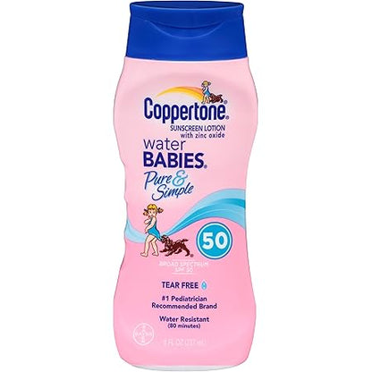 COPPERTONE WATERBABE PURE LOT SPF50 6 OZ