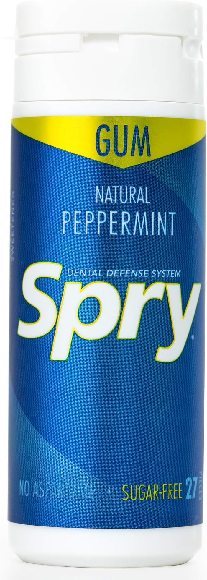 SPRY CHEWING GUM,PEPPERMINT
