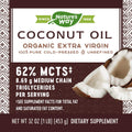 COCONUT OIL ORGANIC 16OZ NATURES WAY