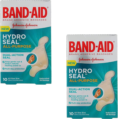 BAND AID HYDRO SEAL ALL PURPOSE BDG 10CT