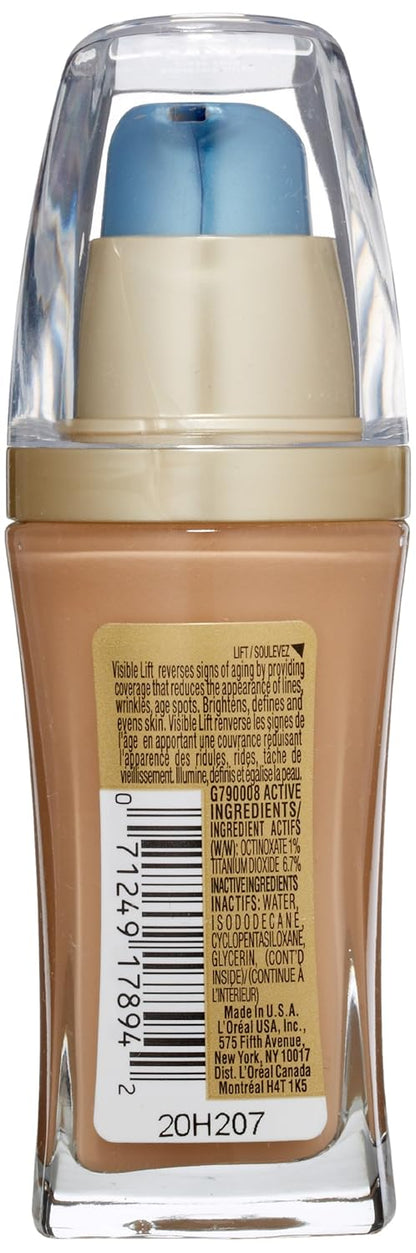 L'ORÉAL PARIS Visible Lift Serum Absolute Lightweight Foundation, 148 Natural Buff, 1 oz