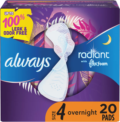 ALWAYS RADIANT FLXFM FLXW XHVY PAD 3X22