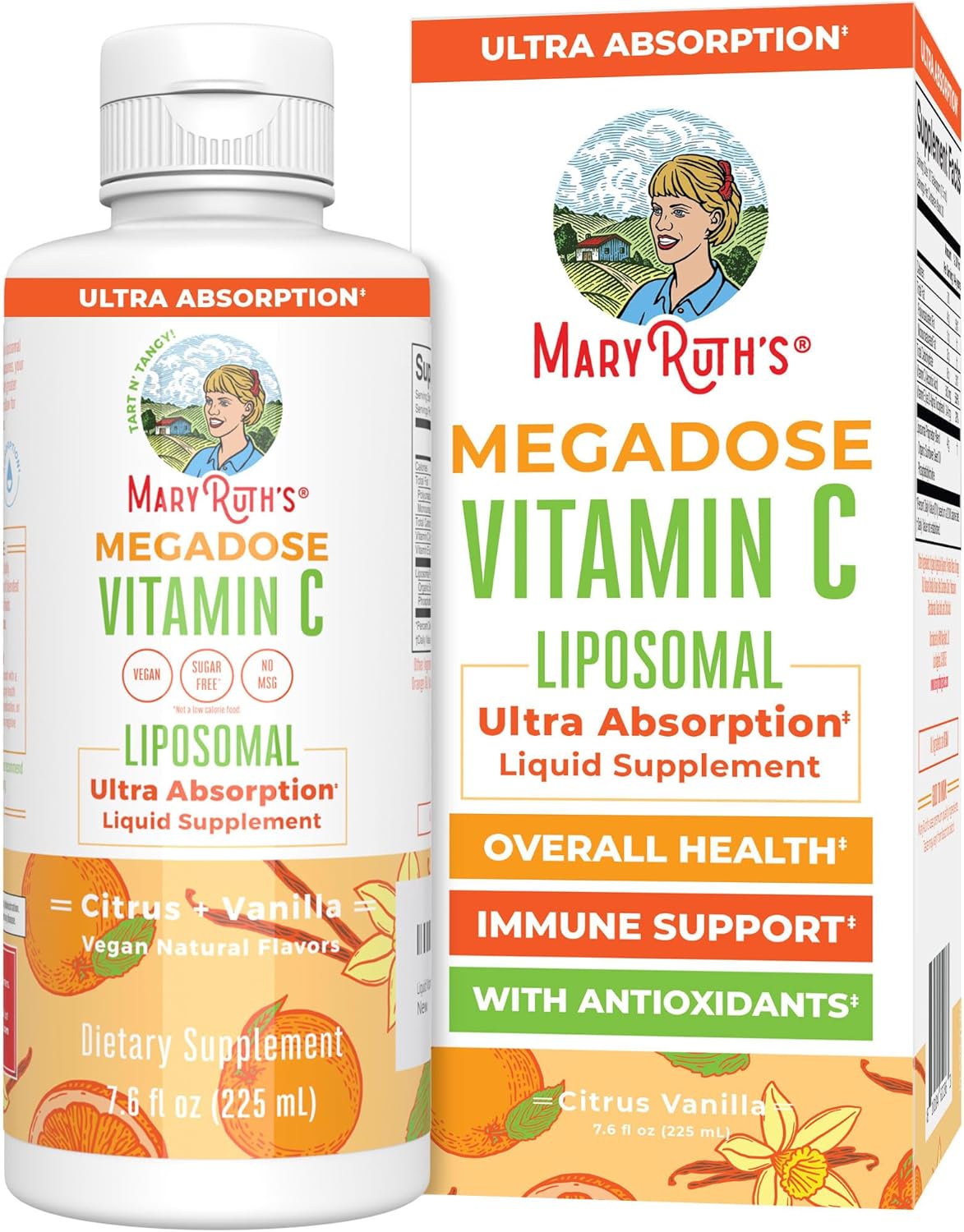MARY RUTH'S VIT C DRP,OG2,TDDLR,ORNG