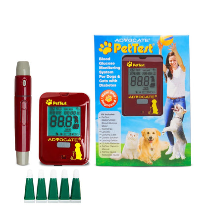 PETTEST METR KT 1 BL GLUC MS DSHP