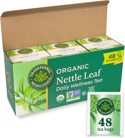 TRADITIONAL MEDICINALS HERB TEA,OG2,NETTLE LEAF
