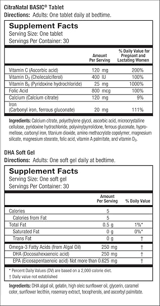 CITRANATAL 90 DHA KT30TB/30CP BPK