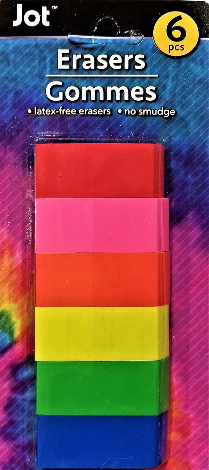 TIC 5CT NEON MINI ERASERS