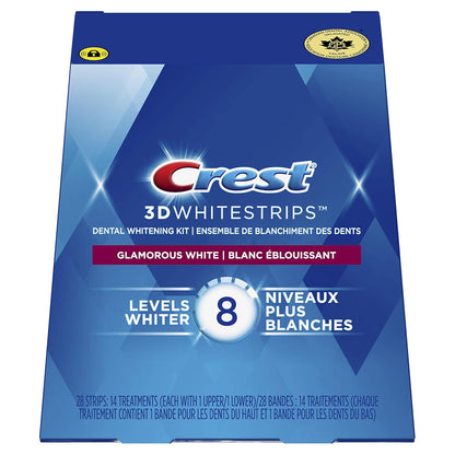 CREST 3D WHITESTRIPS GLAMOROUS WHT 14CT