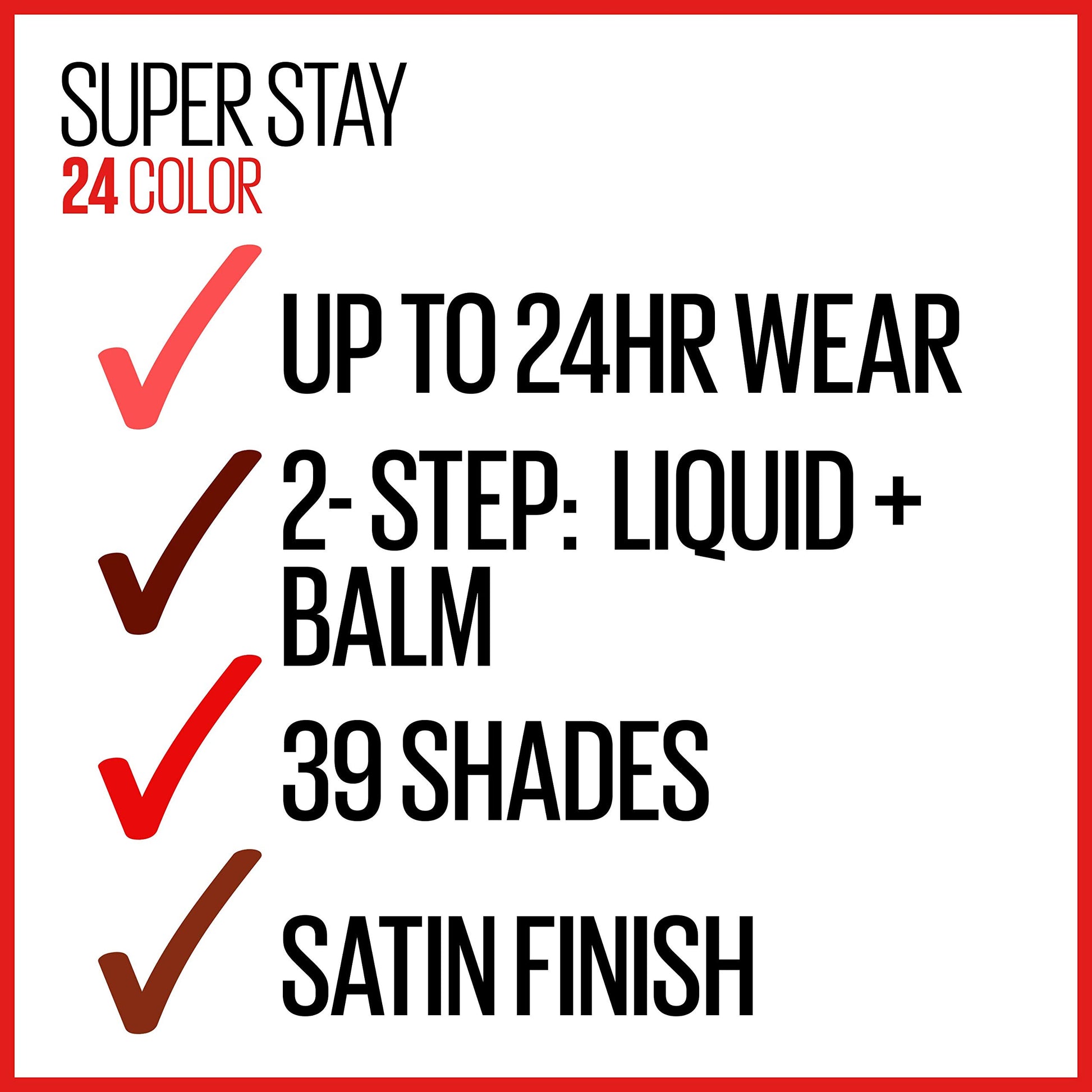 MAYBELLINE New York Super Stay 24 Hour Long-Lasting 2-Step Liquid Lipstick, So Pearly Pink, 0.78 oz