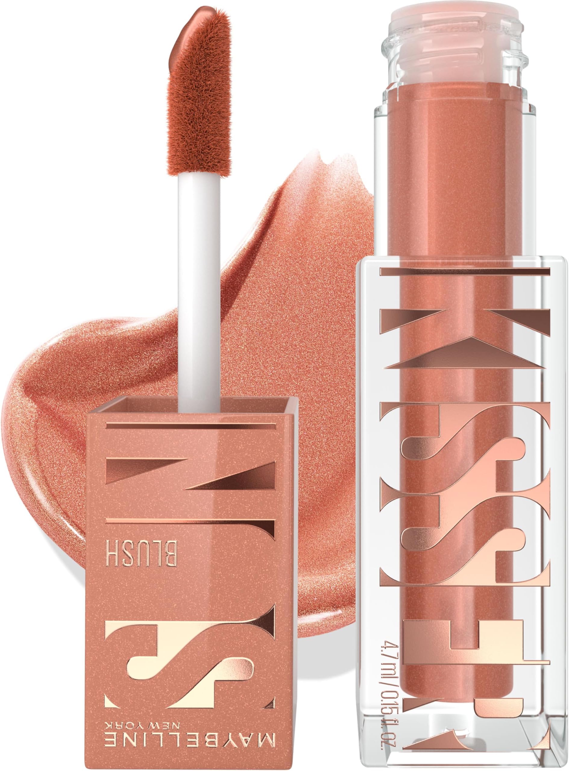 MAYBELLINE New York Sunkisser Multi-use Liquid Blush and Bronzer, 06 City Sizzle, 0.23 oz