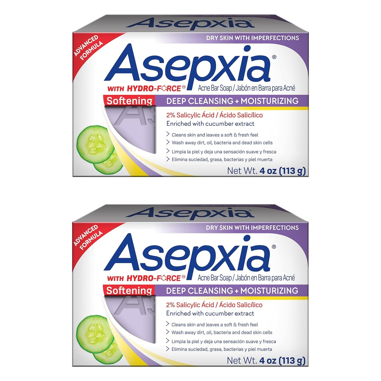 ASEPXIA CLEANSING BAR MOIST 4OZ