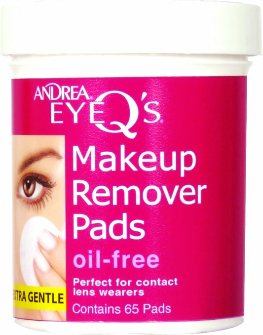 Andrea Eye Q's 65 Count Oil Free White
