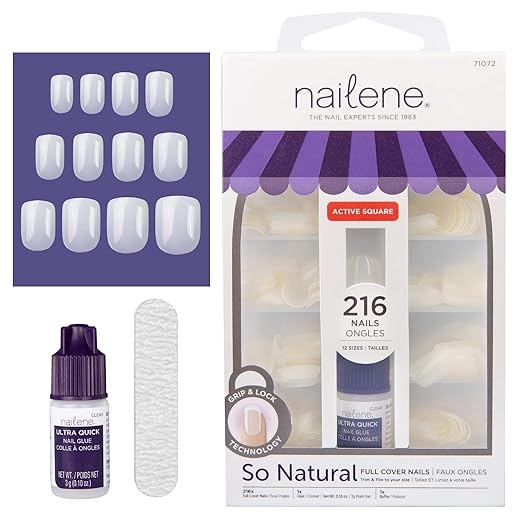 Nailene So Natural Full Cover Nails