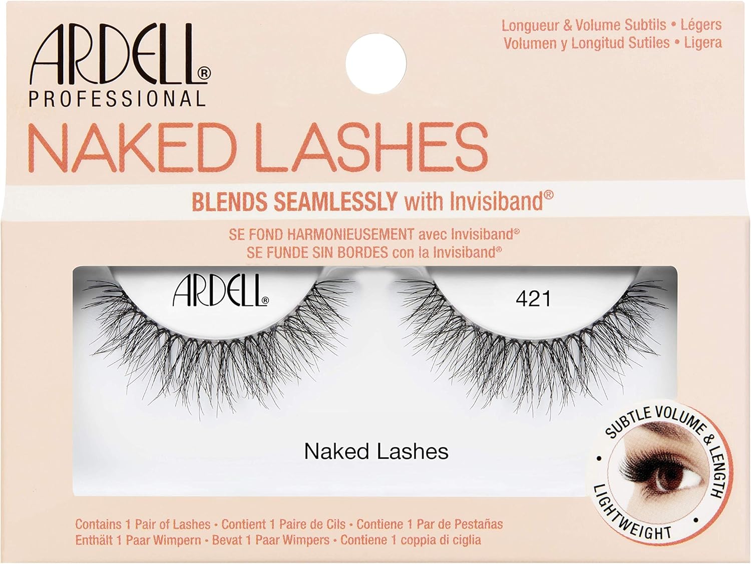 Ardell Half Naked Lashes with DUO Glue - 421 Lashes