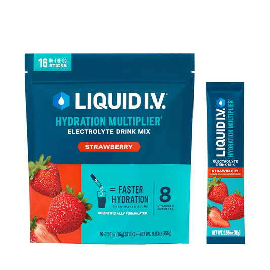 LIQUID I.V. DRNK MX,STRAWBERRY,SNGL