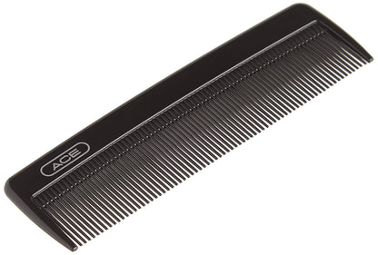 ACE 5" Classic Pocket Comb - Black
