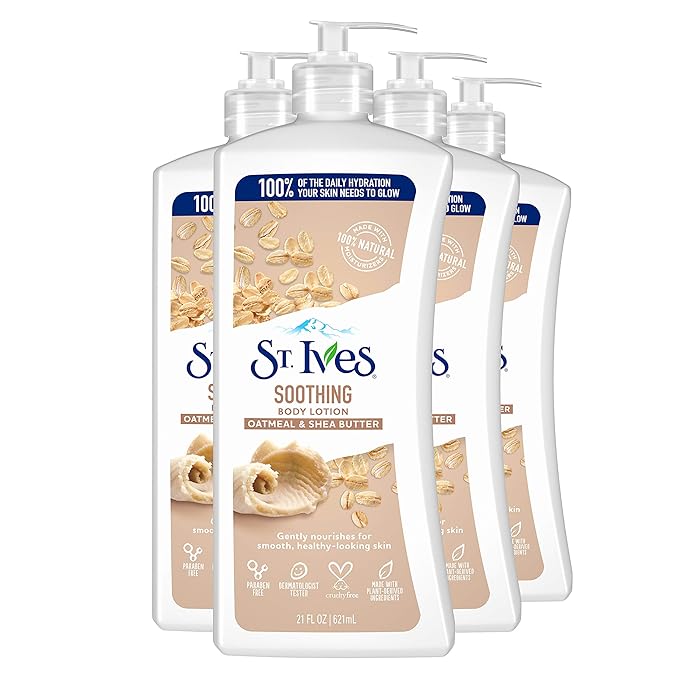 ST IVES LTN OATMEAL&SHEABTR 21Z