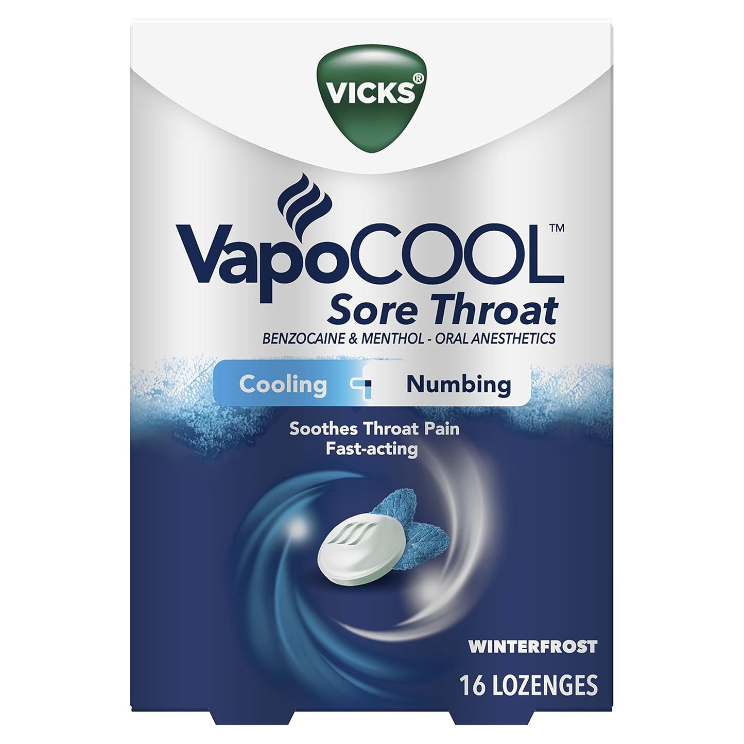 VICKS VAPOCOOL LZ15-20MG 16WTFRST
