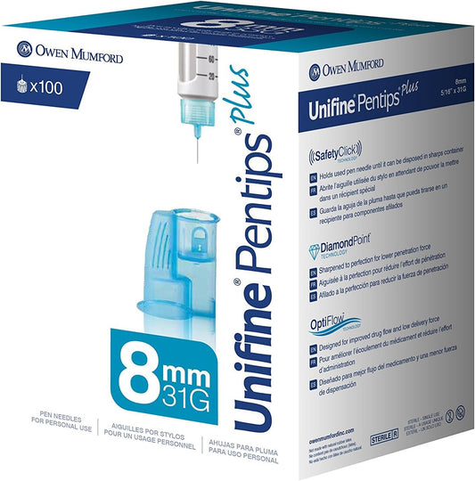 UNIFINE PENTIPS PLUS 6MMX31G 100CT