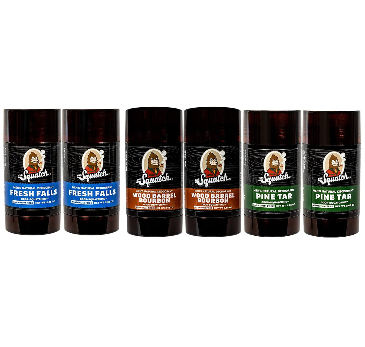 DR. SQUATCH DEODORANT,MEN,FRESH FALLS