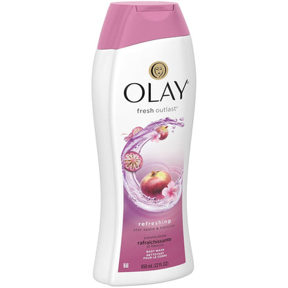 OLAY BDYWSH APPLE&HIBISCUS 22Z