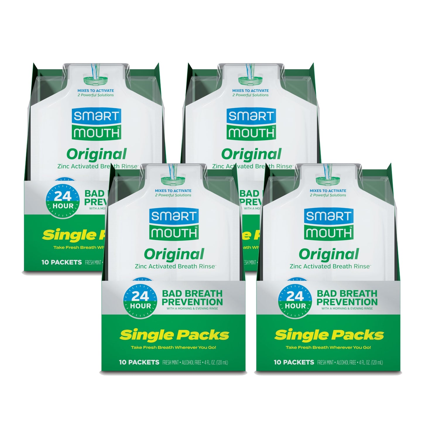 SMARTMOUTH GUM/PLAQUE MW0.05% 460