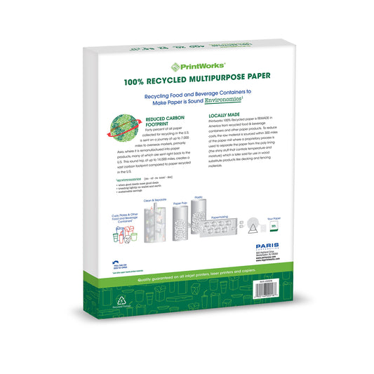 Printworks Multipurpose Paper - 92 Bright, 400 Sheets