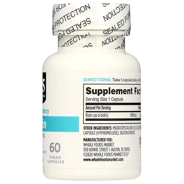 BIOTIN GC 5MG 60 SUPER SFG