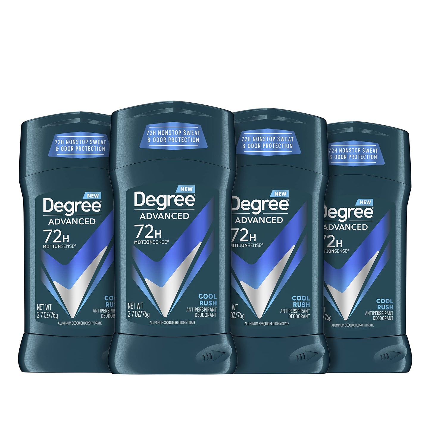 Degree Men 72-Hour Antiperspirant & Deodorant Stick - Cool Rush, 0.5 oz