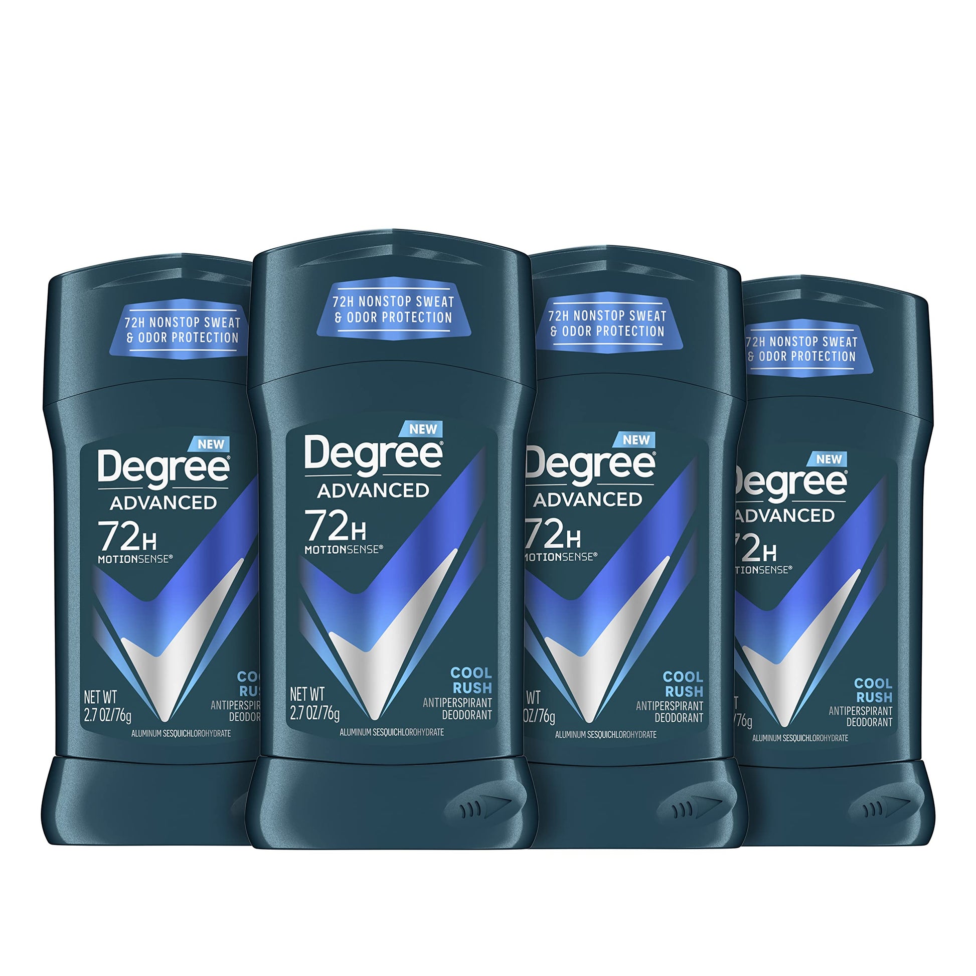 Degree Men 72-Hour Antiperspirant & Deodorant Stick - Cool Rush, 0.5 oz