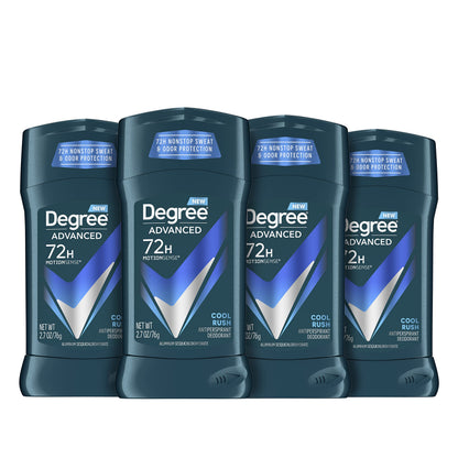 Degree Men 72-Hour Antiperspirant & Deodorant Stick - Cool Rush, 0.5 oz