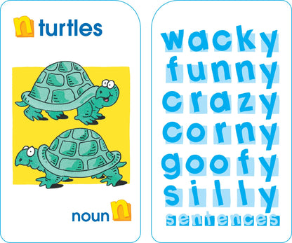 School Zone Nouns, Verbs & More Game Cards