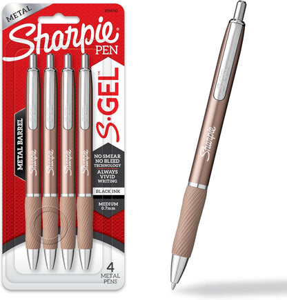Sharpie S-Gel Pens 4CT Fashion White