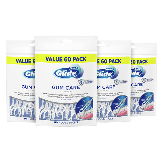 Oral-B Glide Floss Picks Gum Care 60 Count Value Pack