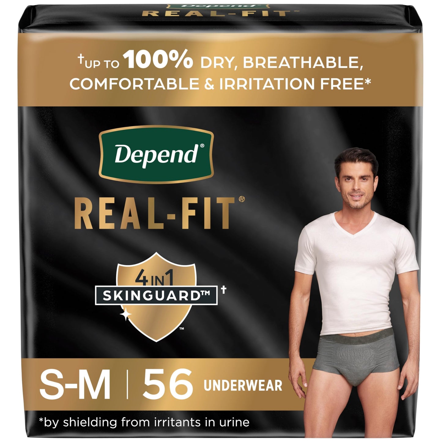 DEPEND REAL-FIT SKINGRD L/XL U/G 2X12CT