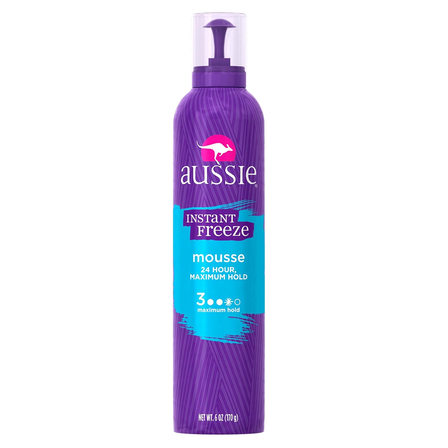 AUSSIE INSTANT FREEZE MAX SCULPT MSE 6OZ