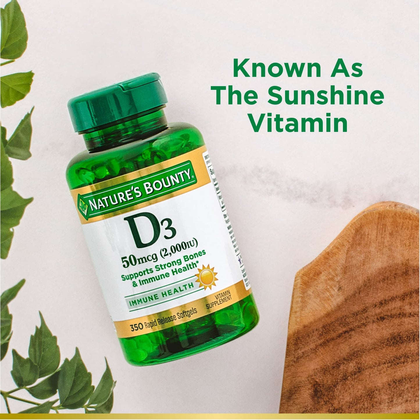 VIT D 2000IU SGC 150 CT NAT BOUNTY