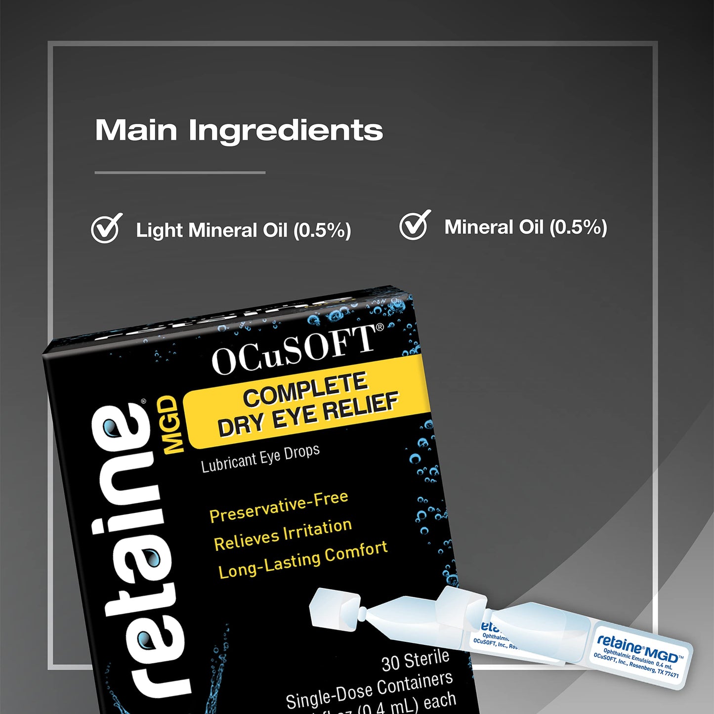 RETAIN MGD OPHTHALMIC EMULSION 30CT