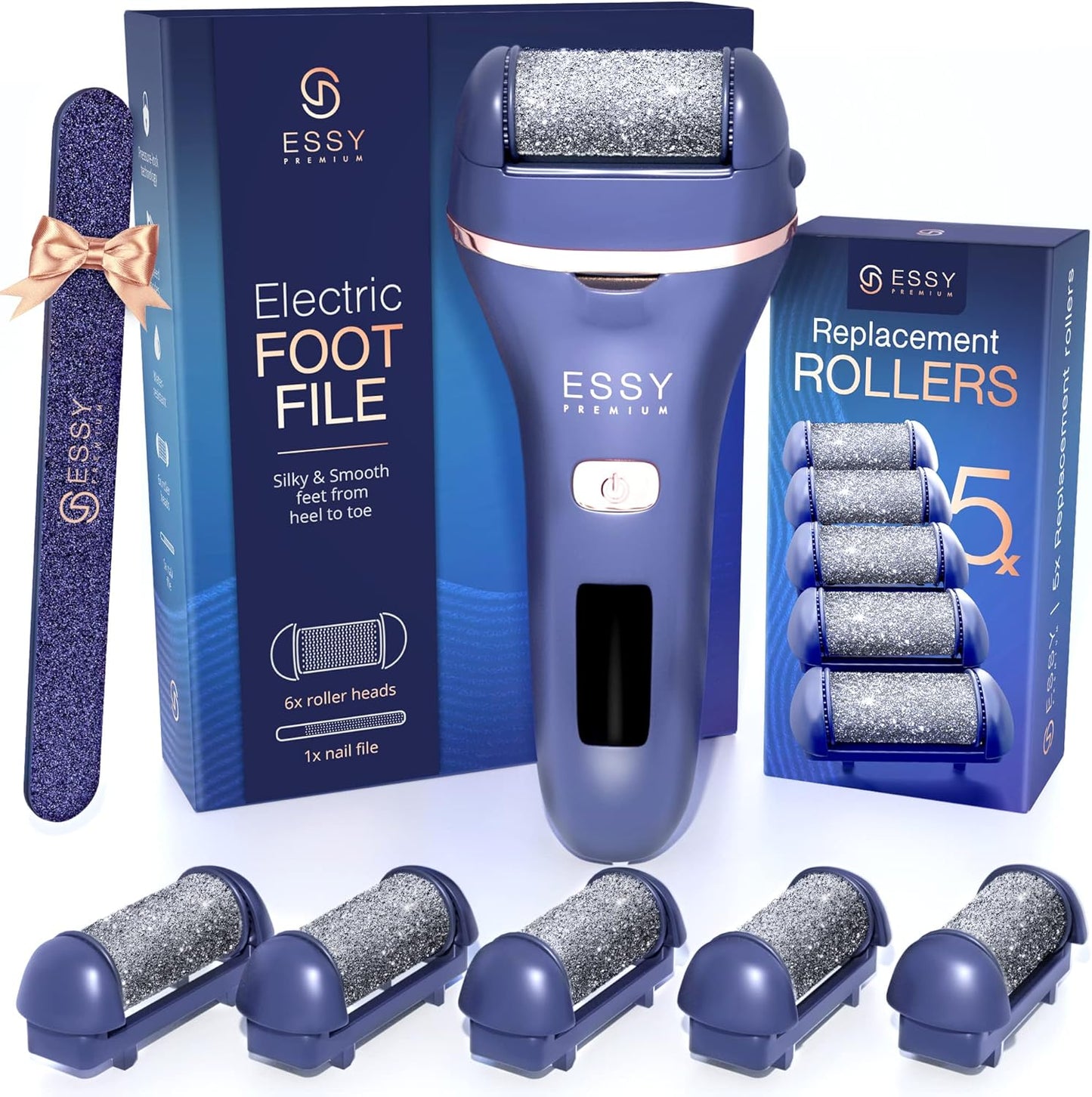 Kiss Red Foot Callus Remover Cordless