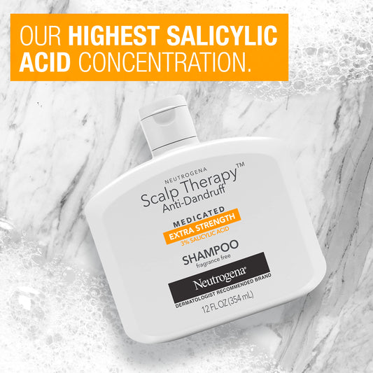 Neutrogena Shampoo Scalp Therapy Extra Strength 12oz