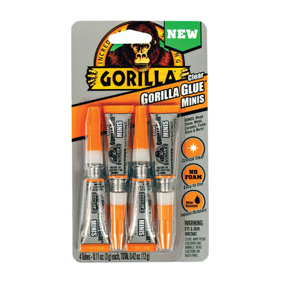 GORILLA GLUE MINIS  3G 4PK