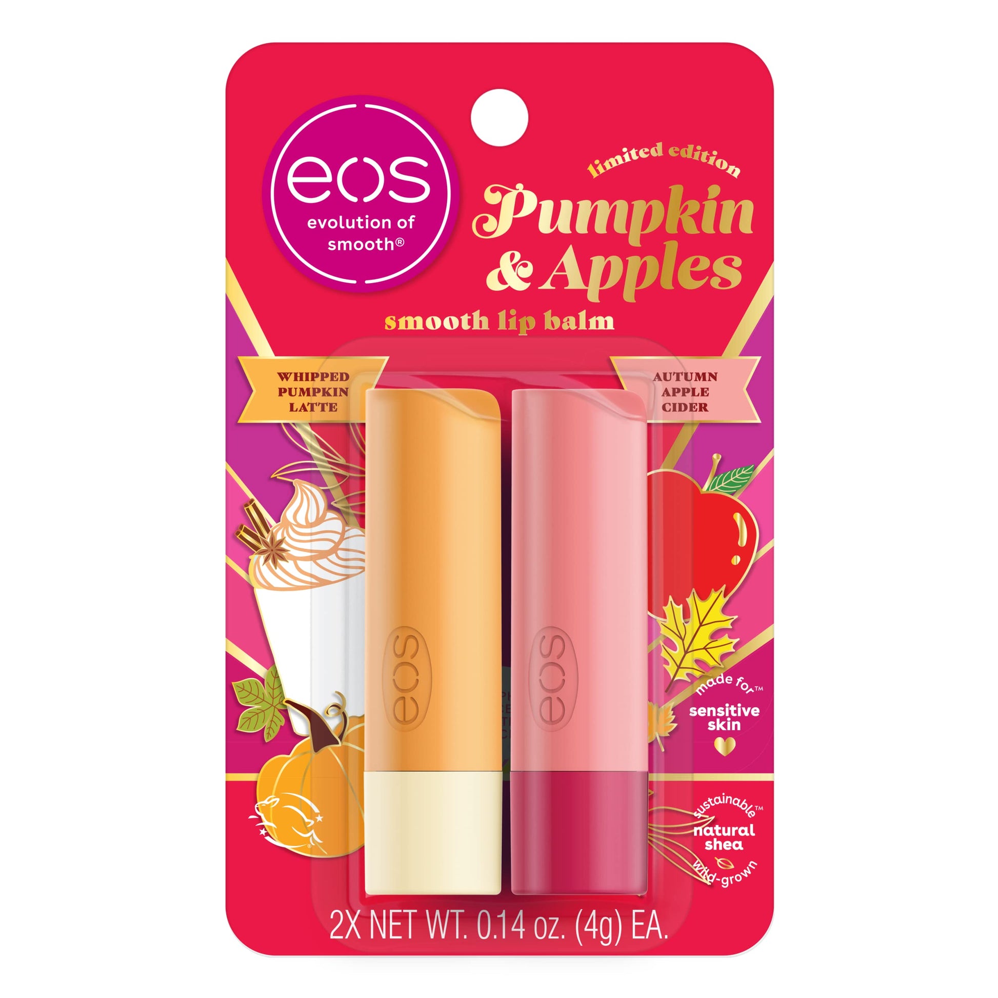 EOS LIP BALM 3PK JCY VIBE SPHR