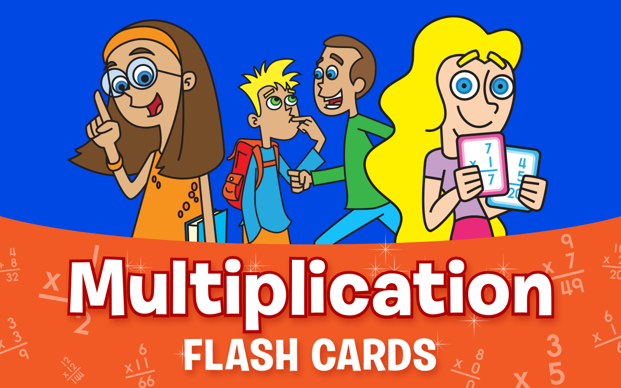 School Zone Multiplication O-I2 Flash Cards