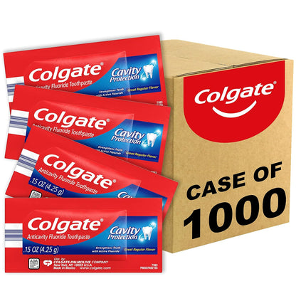 Colgate Cavity Protection Travel Toothpaste with Fluoride - Great Regular Flavor, 0.85 oz