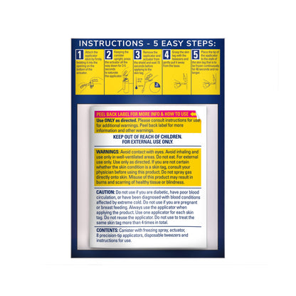 DR SCHOLLS FRZ AWAY SKN TAG RMV APL 8CT