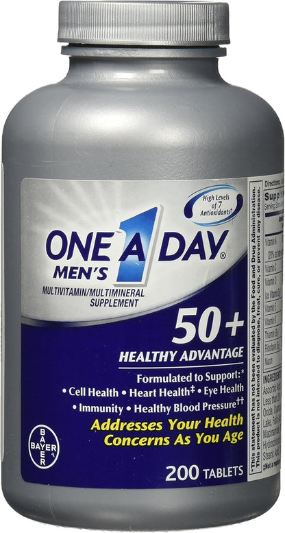 ONE-A-DAY ADVANTAGE MEN 50+ TAB 65CT