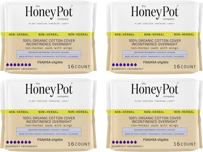 THE HONEY POT PAD,INCONTNCE,DAYTM,HRBL