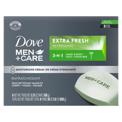 DOVE MEN+CARE BR 2X4.25OZ DP CLN