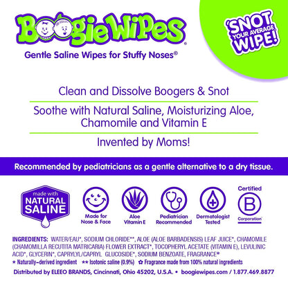 BOOGIE WIPES PA 3X30 GRAPE