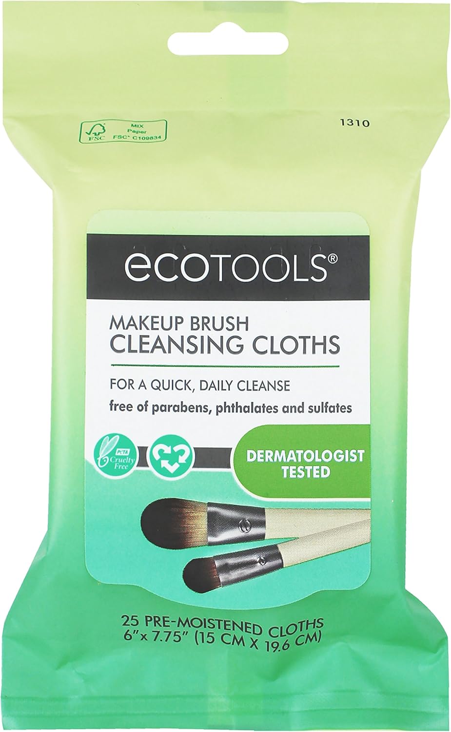 ECO TOOL MAKEUP BRSH,CLNSNG SHMPOO